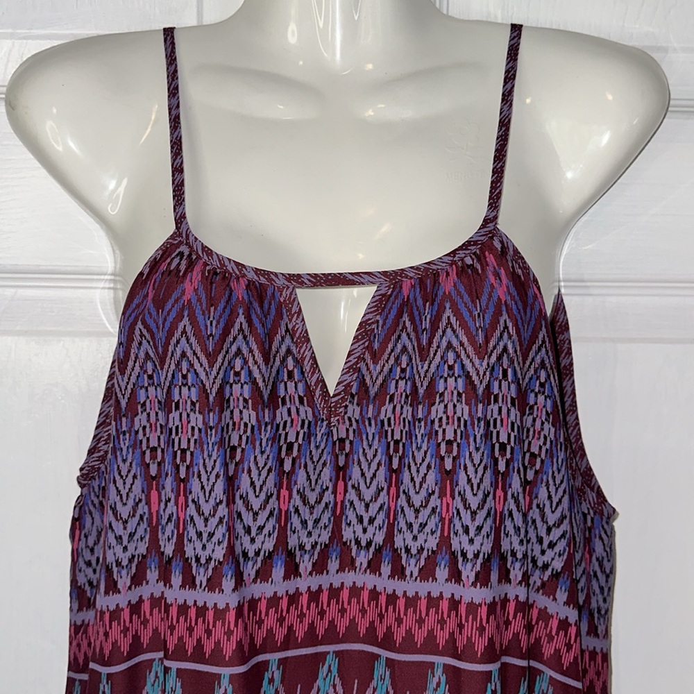 Prana Nari Halter Maxi Midi keyhole lightweight dress Small - Picture 2 of 8